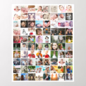 80 Photo Collage  Unique Personalized DIY Custom Wall Decal (Insitu 2)