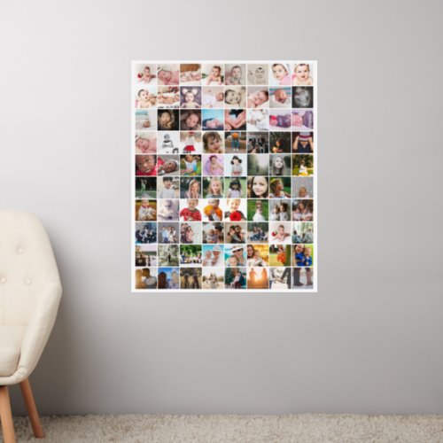 80 Photo Collage  Unique Personalized DIY Custom Wall Decal
