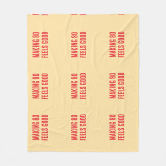 80 Quote Humor Fleece Blanket