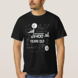 80 Year Old Bday Math Teacher 80th Birthday Gift T-Shirt<br><div class="desc">Celebrate birthdays with a clever twist! This funny math design uses equations and square roots to reveal the age, making it the perfect choice for math lovers, teachers, students, and geeks who enjoy a good nerdy joke. Great for milestone birthdays, classroom celebrations, or anyone who appreciates clever humor mixed with...</div>