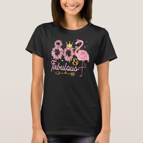 80 Years Old  80  Fabulous Since 1942 80th Birthd T_Shirt
