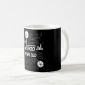 80 Years Old Bday Math Teacher 80th Birthday Gift Coffee Mug (Front Right)