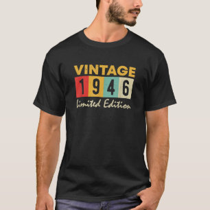 80 Years Old Born in 1946 80 Year Old Present T-Shirt