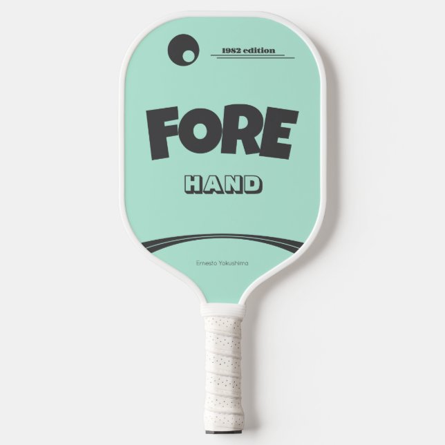 80ies Pickleball Paddle (Front)