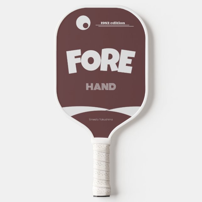 80ies Pickleball Paddle (Front)