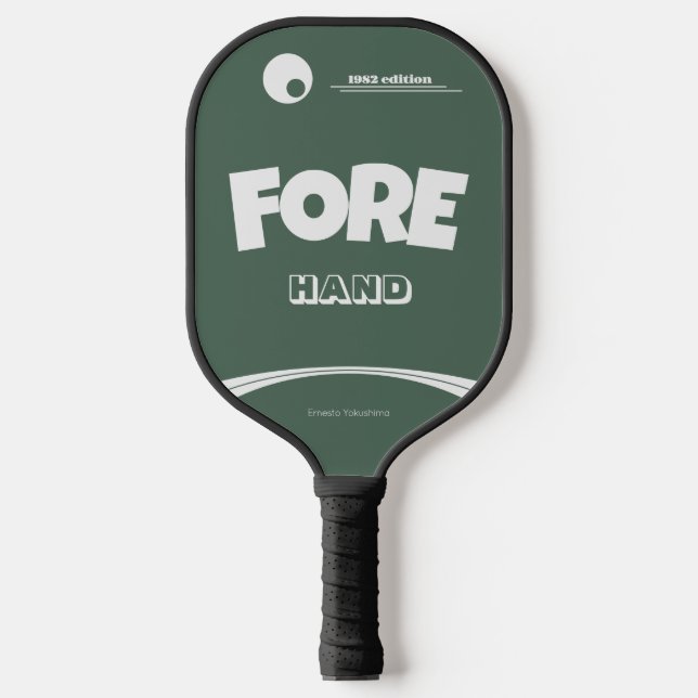 80ies Pickleball Paddle (Front)