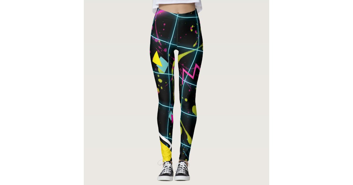 80s Colorful Graffiti Vintage Funny Sweatpants – D&F Clothing