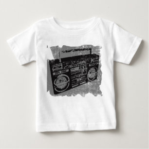 80'S 90'S BOOM BOX COOL RETRO BABY T-Shirt
