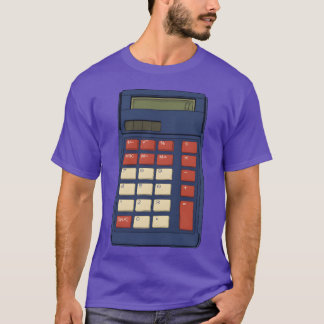 80s 90s Calculator Math School Nostalgia friend T-Shirt