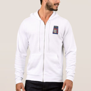 80's 90's Calculator Math School Nostalgia Hoodie