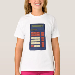 80's 90's Calculator Math School Nostalgia T-Shirt