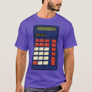 80s 90s Calculator Math School Nostalgia T-Shirt