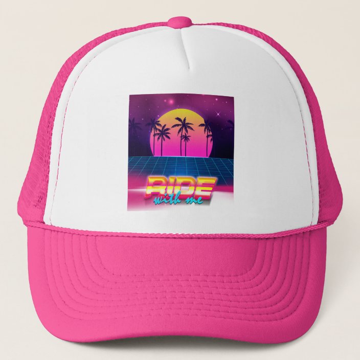 80s style baseball cap
