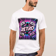 80s & 90s Neon Cassette Tape, Retro Vibes