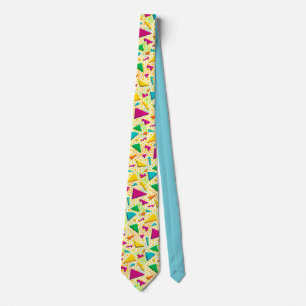 80s 90s RAD Colorful Retro Tie