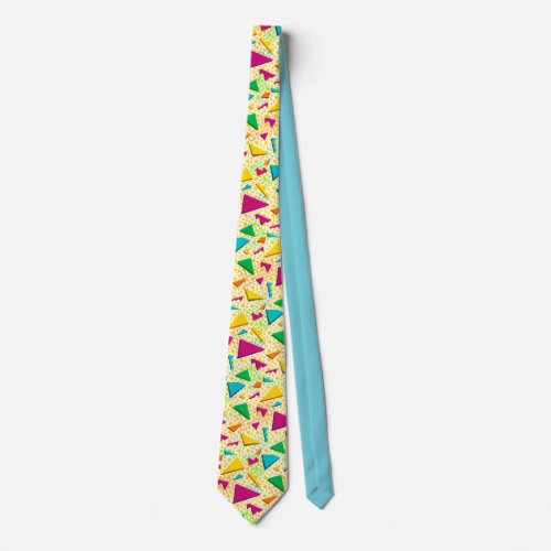 80s90s RAD Colorful Retro Tie