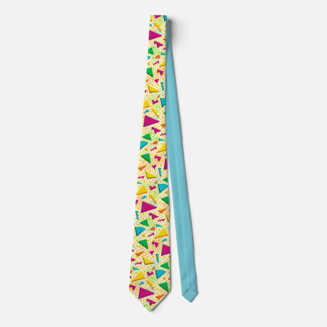 80s|90s RAD Colorful Retro Tie (Front)