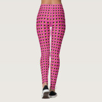 80's 1980's Retro Vintage Grunge Fashion Design Leggings