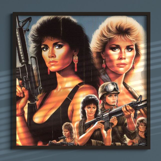 80s Action War Girls Poster (Creator Uploaded)