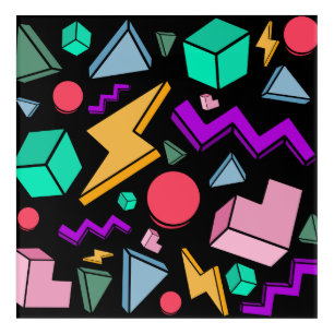 80s Aesthetic Vintage Retro Acrylic Print