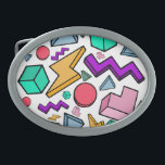 80s Aesthetic Vintage Retro Belt Buckle<br><div class="desc">The 80's were amazing and if you miss all the colors and shapes of that era this is a great product for yourself or to gift to friends and family.</div>