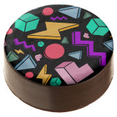 80s Aesthetic Vintage Retro Chocolate Covered Oreo (Angled)