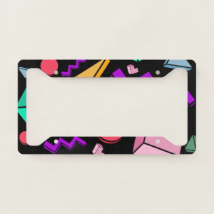 80s Aesthetic Vintage Retro License Plate Frame