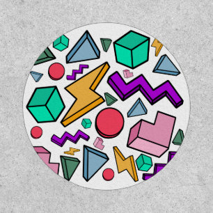 80s Aesthetic Vintage Retro Patch