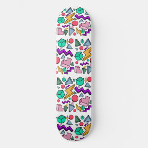 80s Aesthetic Vintage Retro Skateboard