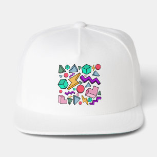 80s Aesthetic Vintage Retro Snap Back Hat