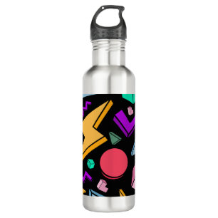 80s Aesthetic Vintage Retro Stainless Steel Water Bottle