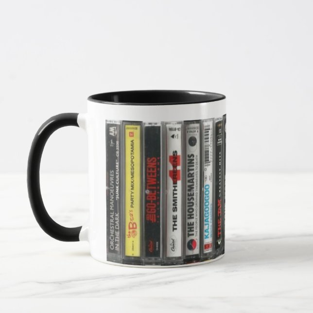 80's Alt rock Cassette Mug (Left)