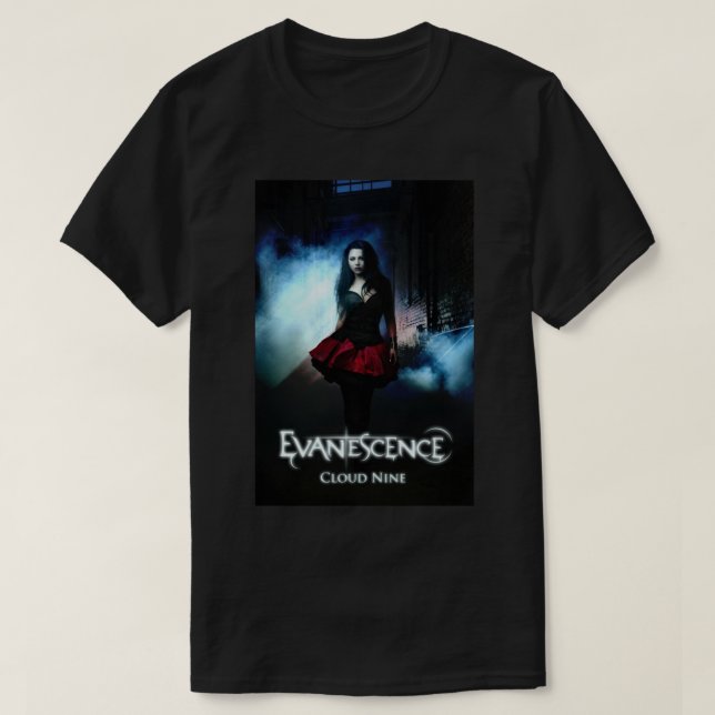 80s Amy  Sunset Immortal  Music Band Funny Gothic  T-Shirt (Design Front)