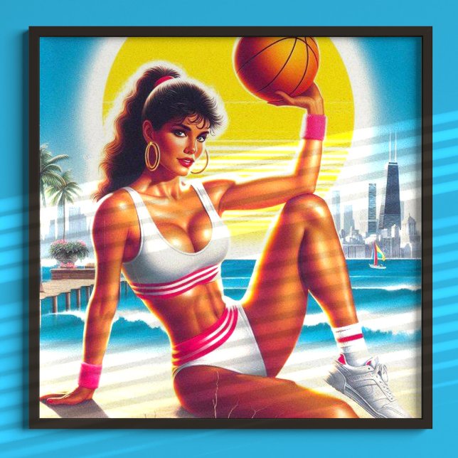 80s Athletic Girl Poster (Creator Uploaded)