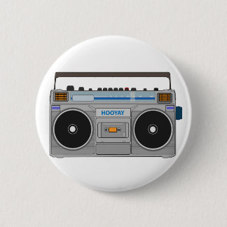 80'S BOOMBOX/GHETTO BLASTER BUTTON