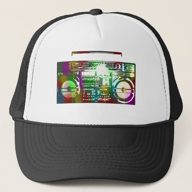 80's boombox hat (Front)