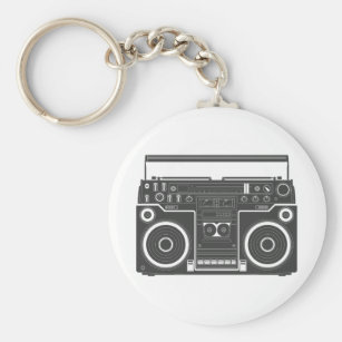 mini boombox keychain