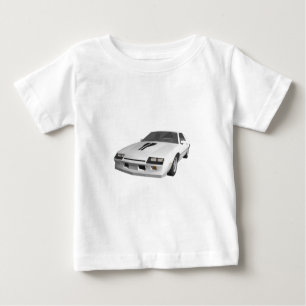 80's Camaro Sports Car: 3D Model: Baby T-Shirt