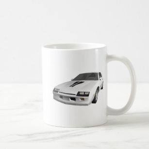80's Camaro Sports Car: 3D Model: Coffee Mug