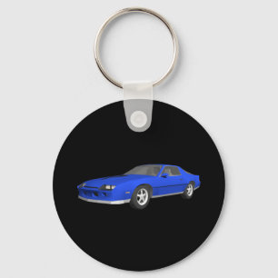 80s Camaro Sports Car: 3D Model: Keychain