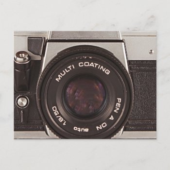 80's Camera Postcard by jahwil at Zazzle