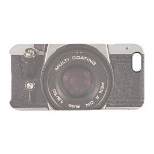 80's camera clear iPhone 6/6S case