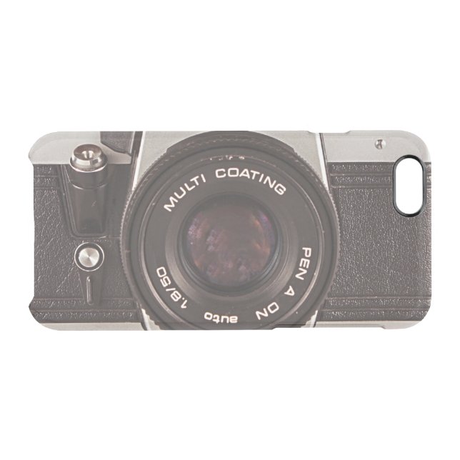 80's camera uncommon iPhone case (Back Horizontal)