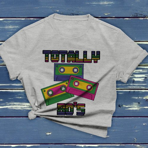 80s Cassette Retro Vintage Rainbow Graphic Tee