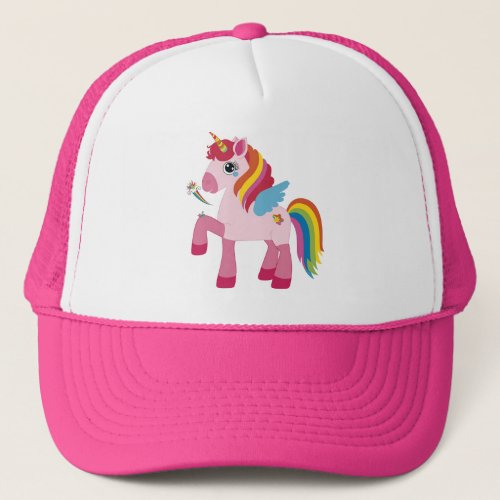 80s Child Unicorn Joy Trucker Hat