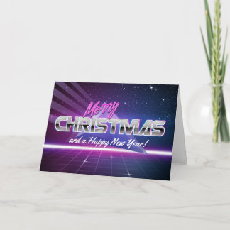 80s Christmas Card