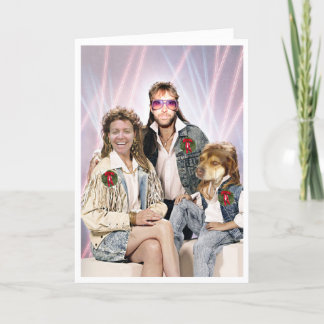 80s Christmas Holiday Season Card