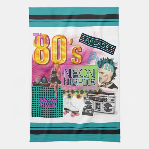 80s Collage Towel