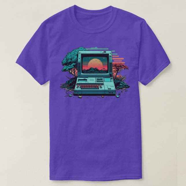 80s computer T-Shirt (Design Front)