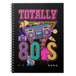 80s Costume Party Retro Disco Colorful 1980s Notebook